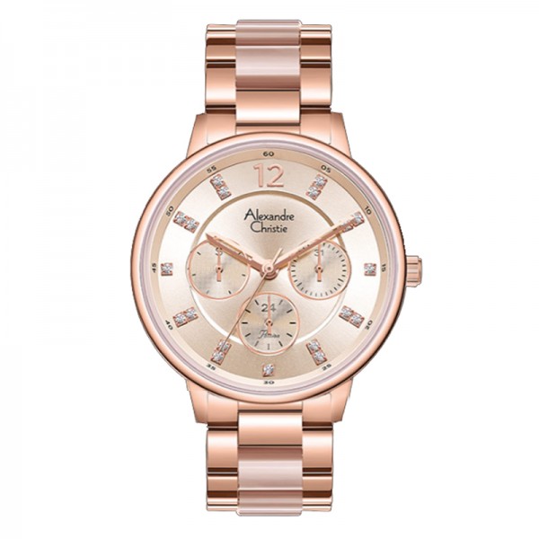 Alexandre Christie AC 2933 Rosegold Pink BFBRGRGPN